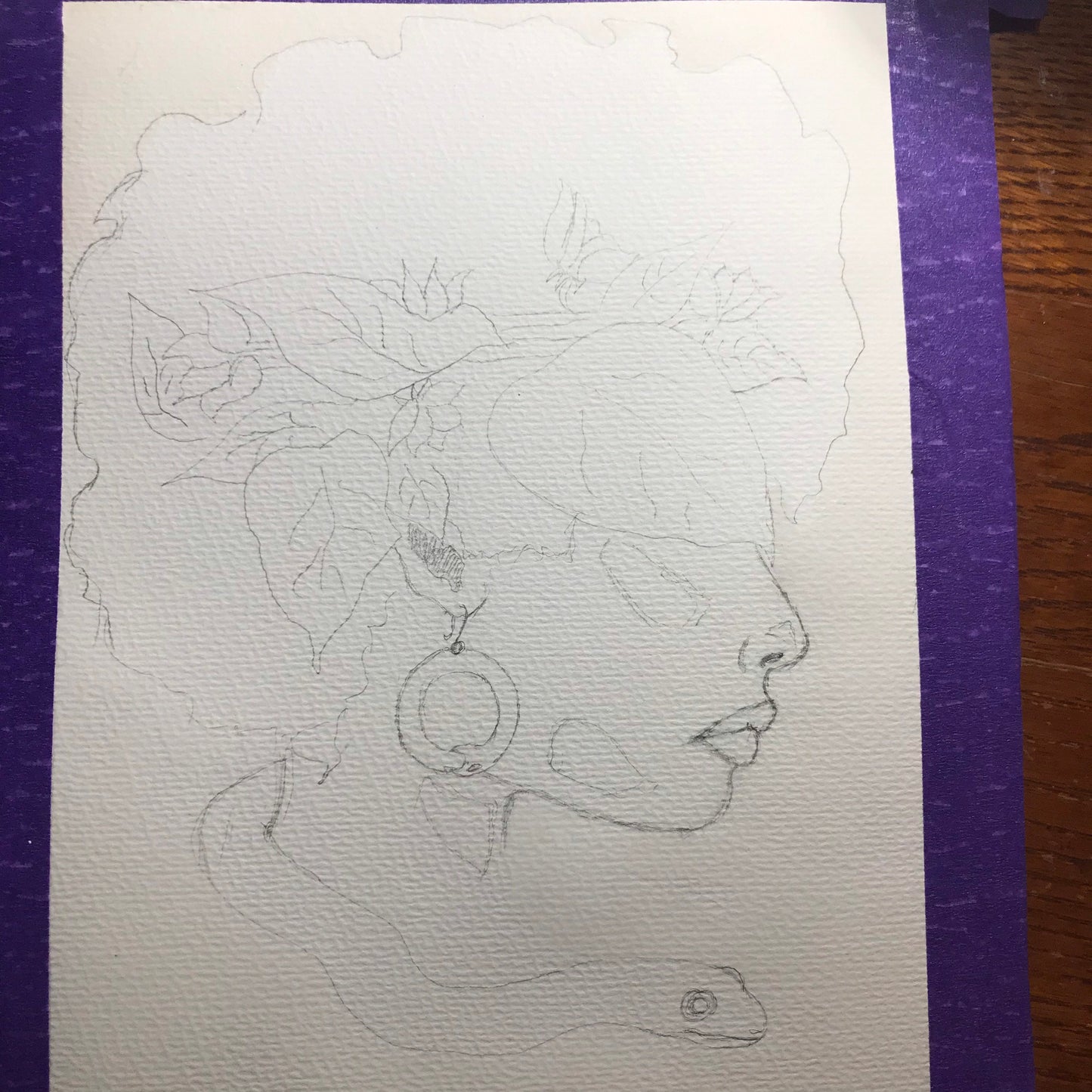 Afro Galaxy Blue