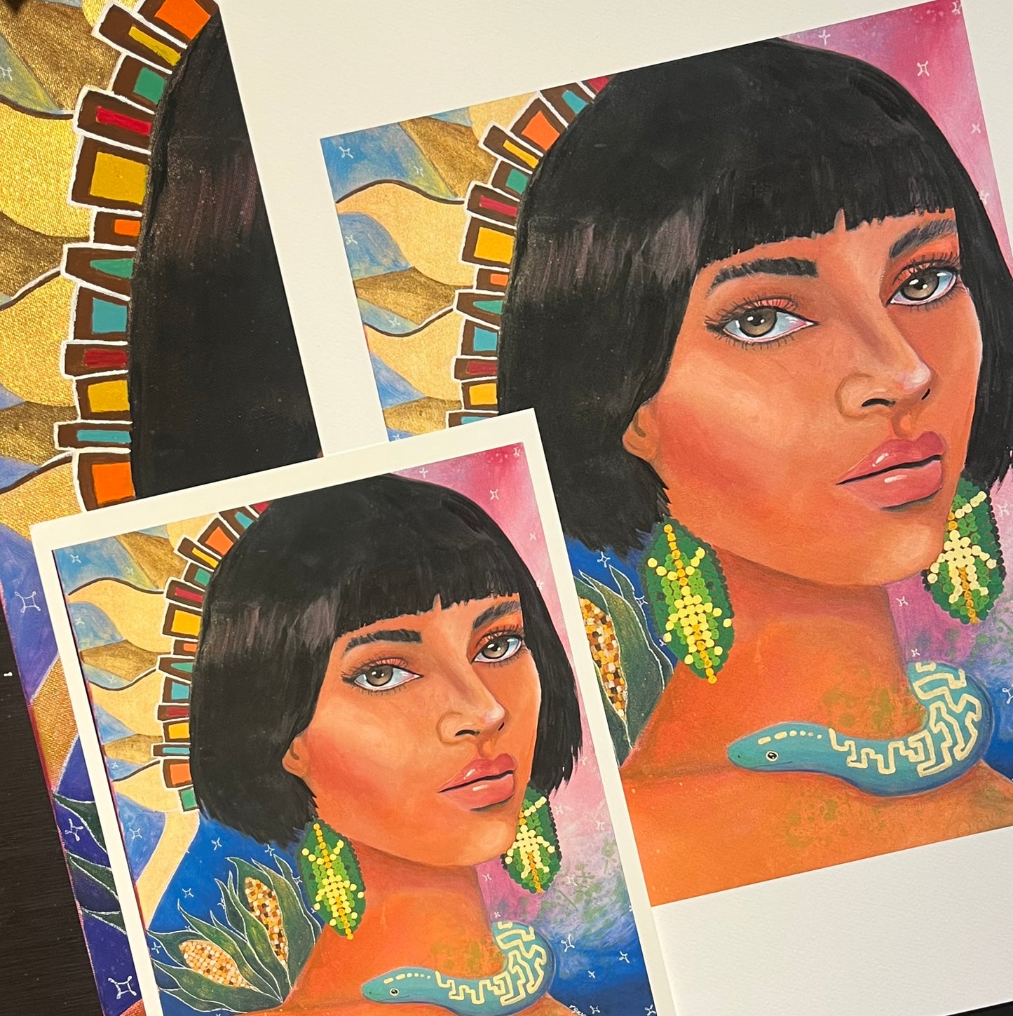 "Tonantzin: Wisdom, Vida y Resistencia" Fine Art Print