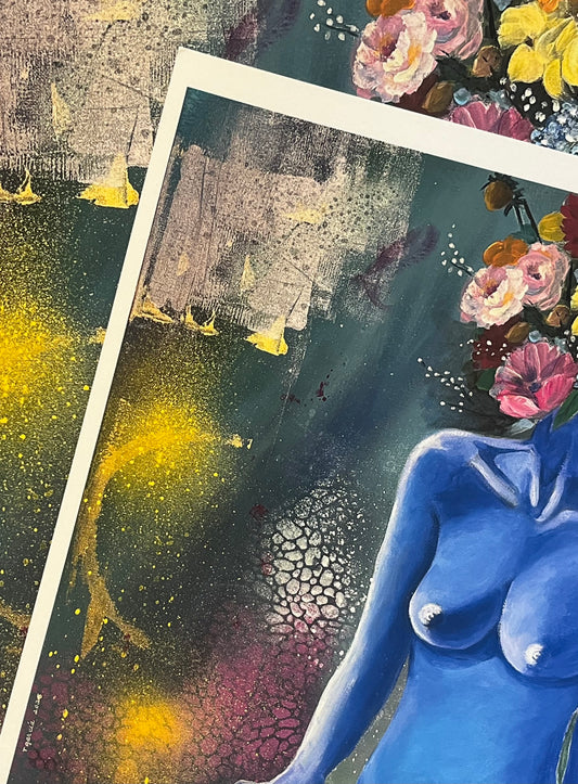 "Thoughts in Bloom" Fine Art Print