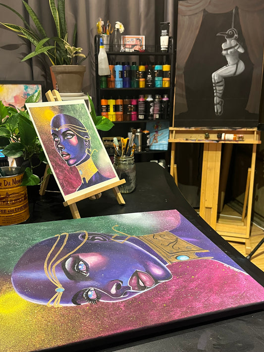 "Nephthys Rising" Fine Art Print