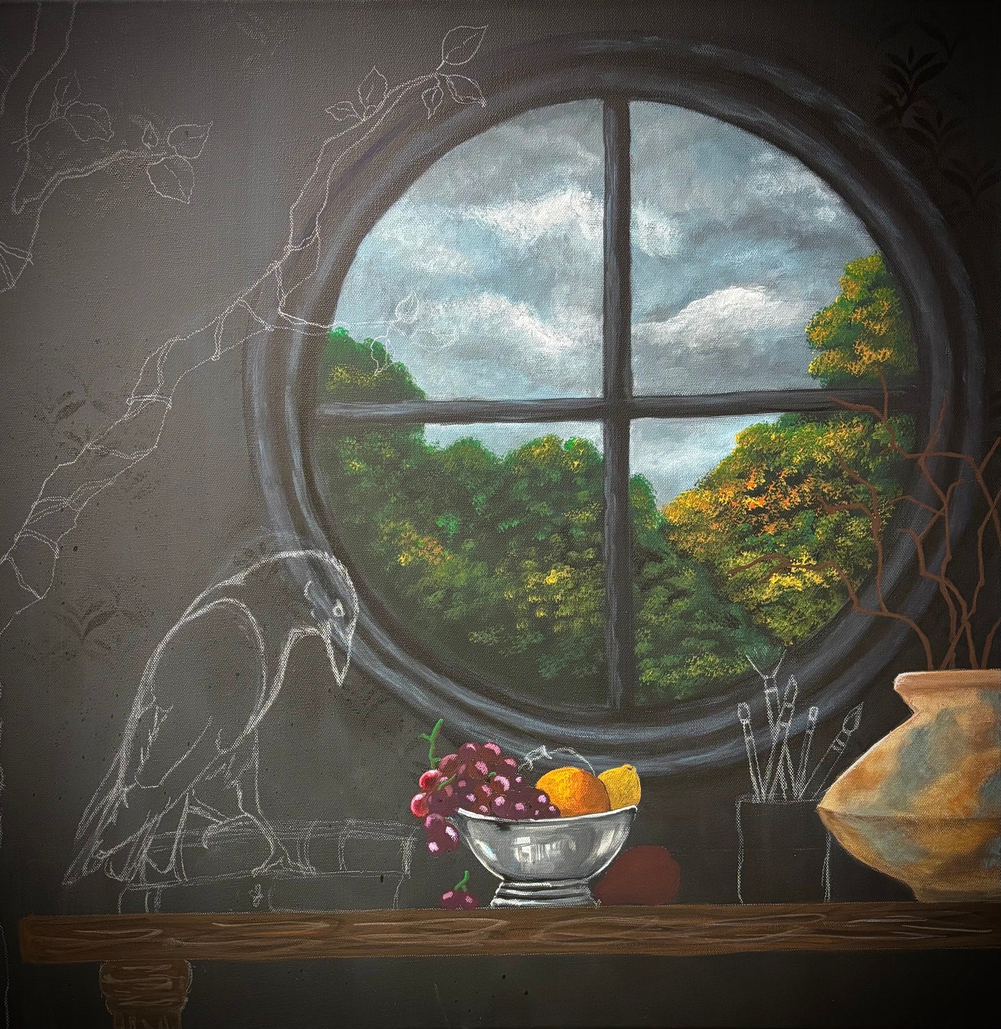 A Visitor at Noon